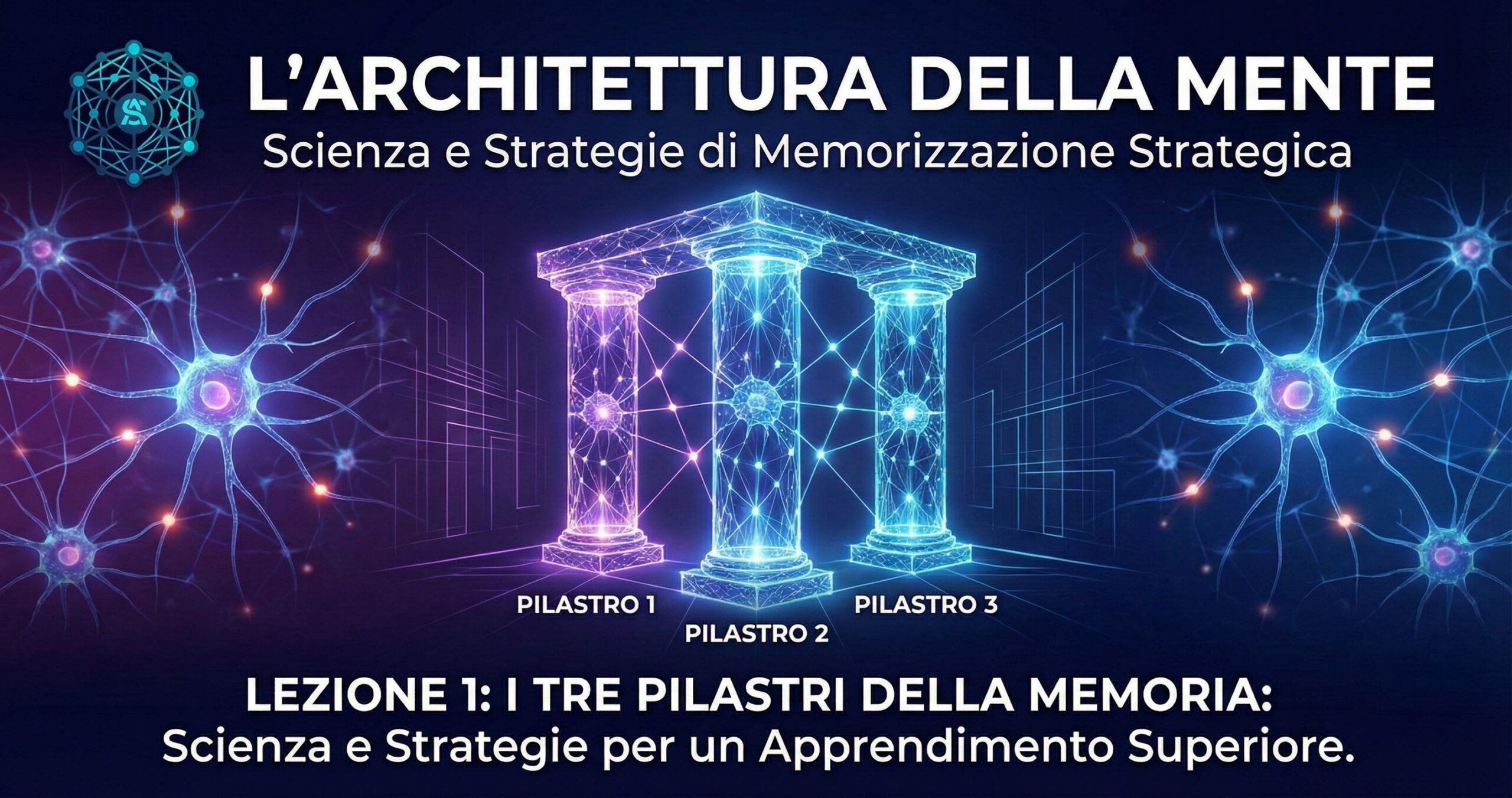 I Tre Pilastri della Memoria: Scienza e Strategie per un Apprendimento Superiore | Lezione 1