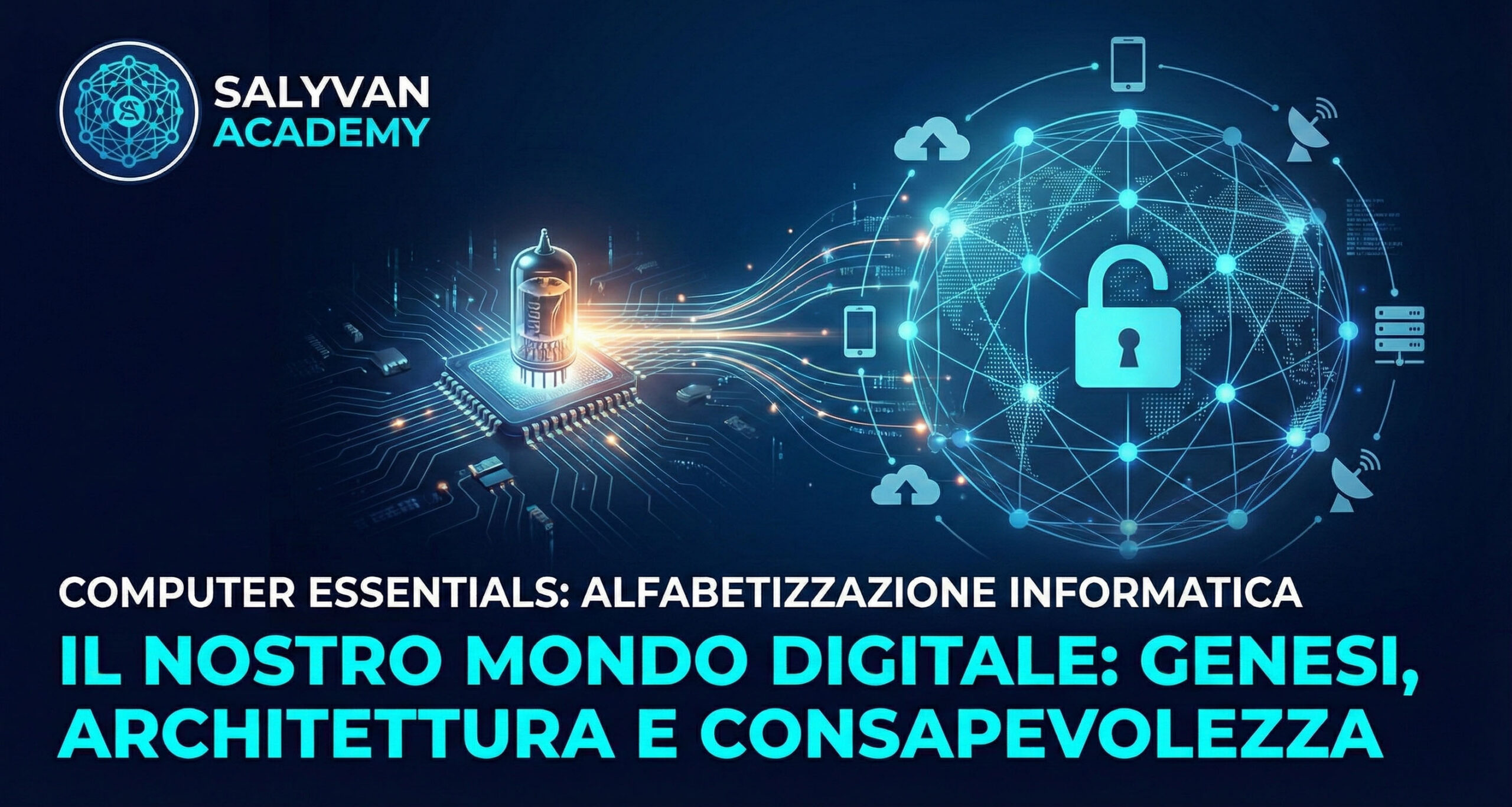 Il Nostro Mondo Digitale: Genesi, Architettura e Consapevolezza | Lezione 1