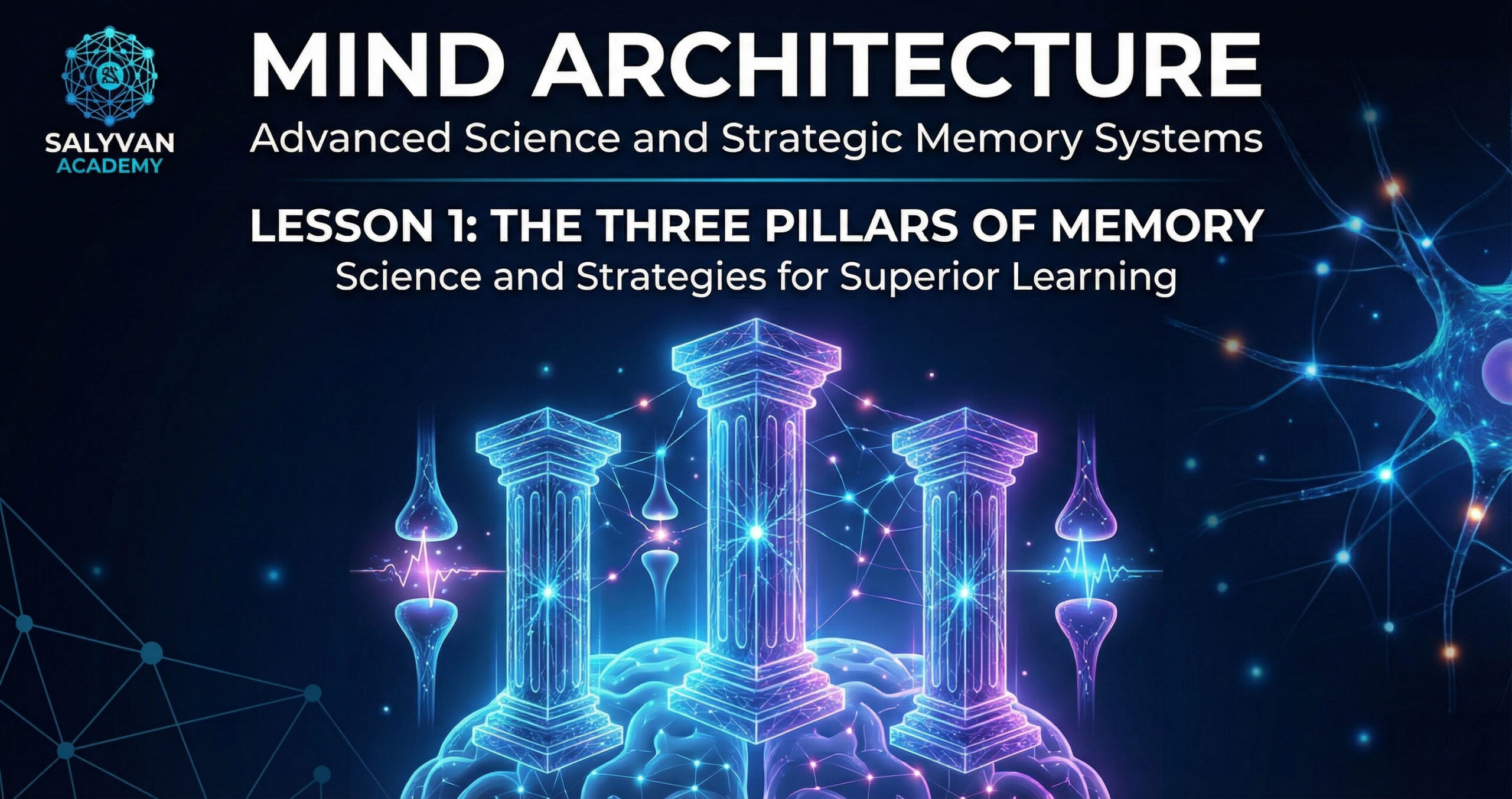 The Three Pillars of Memory: Science and Strategies for Superior Learning | Lesson 1