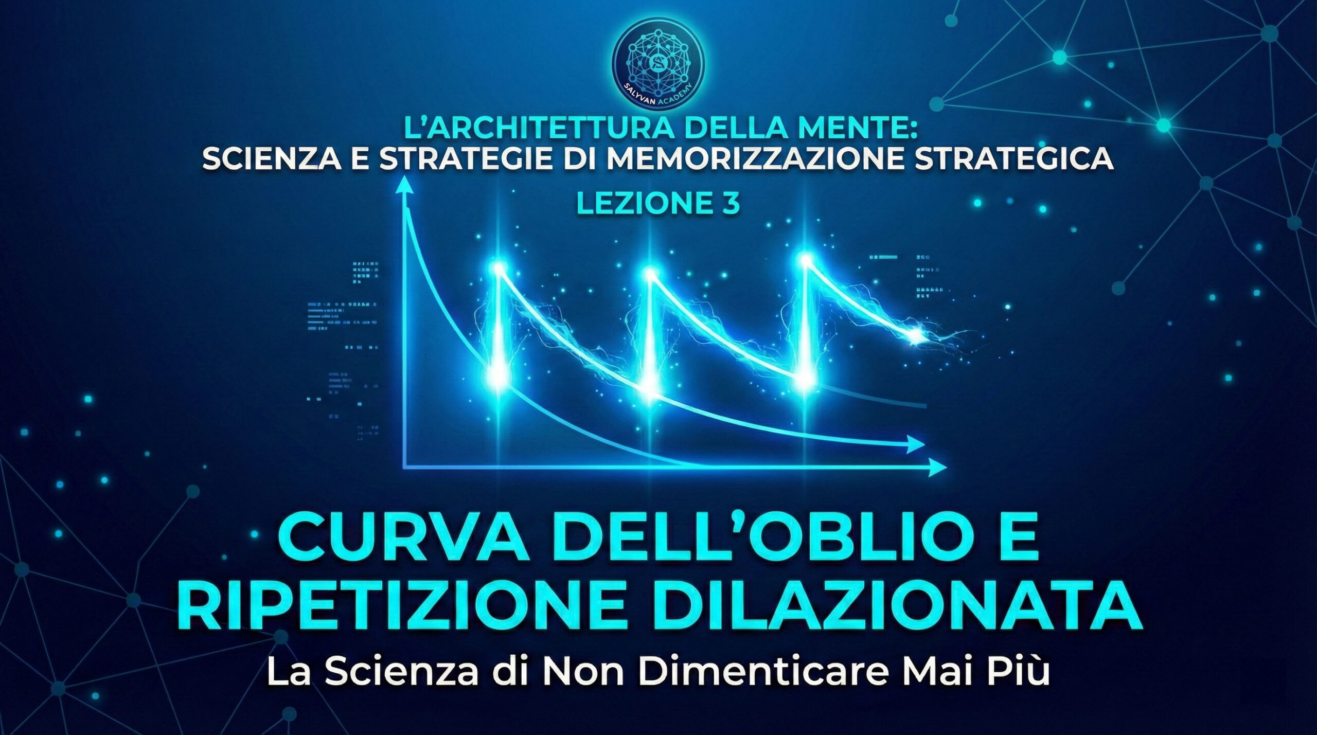 Curva dell’Oblio e Ripetizione Dilazionata: La Scienza di Non Dimenticare Mai Più | Lezione 3
