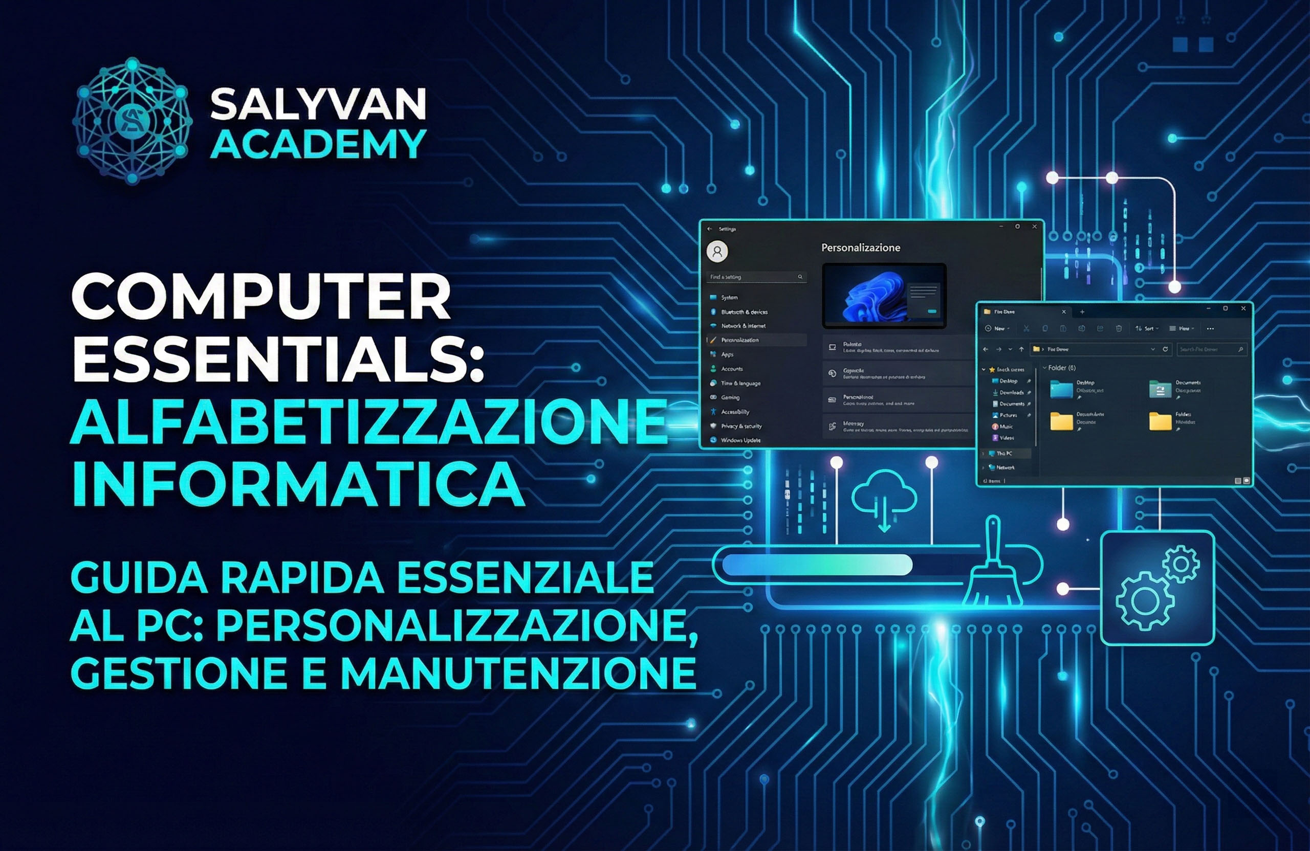 Guida Rapida Essenziale al PC: Personalizzazione, Gestione e Manutenzione | Lezione 6