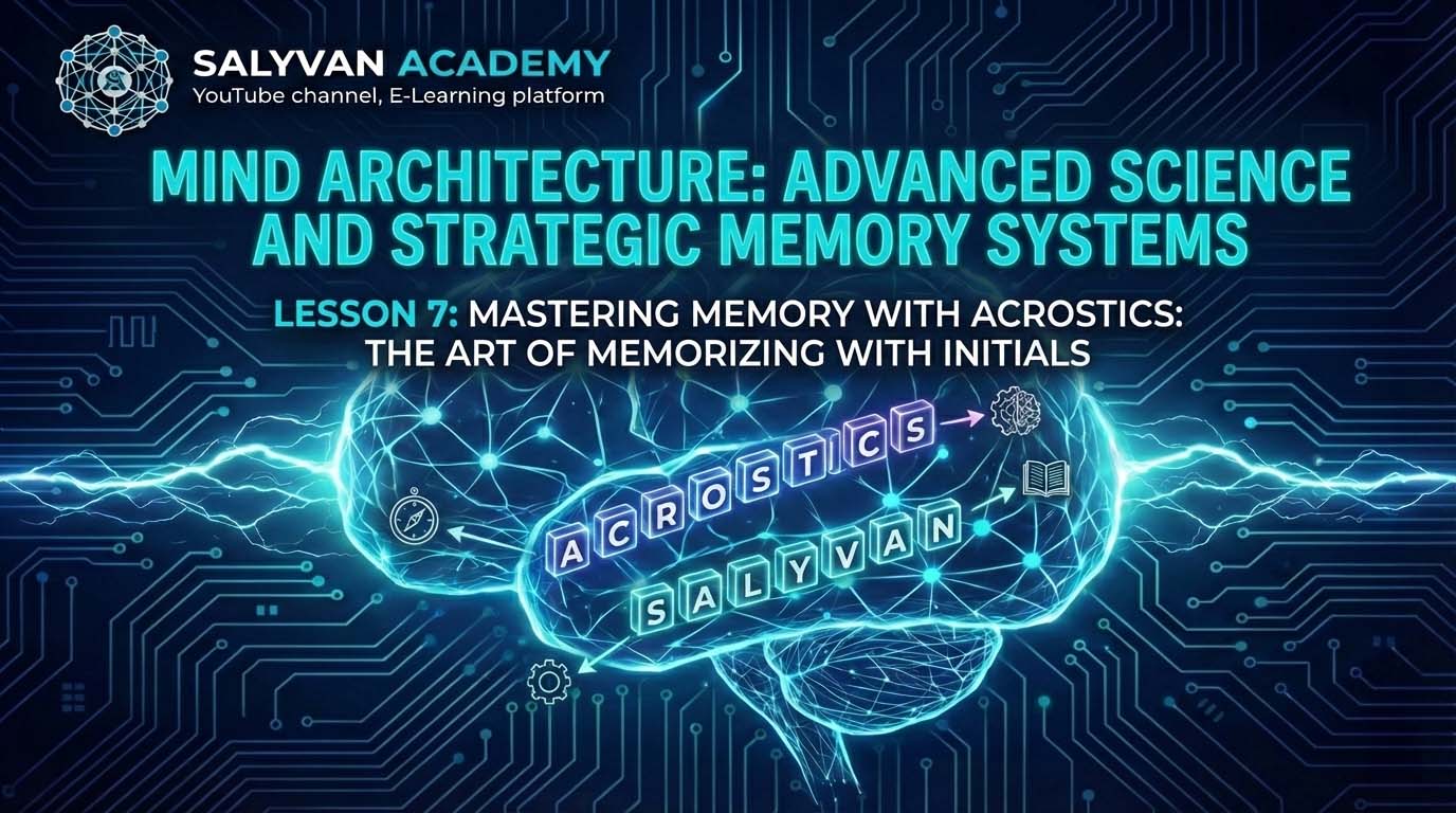 Mastering Memory with Acrostics: The Art of Memorizing with Initials | Lesson 7